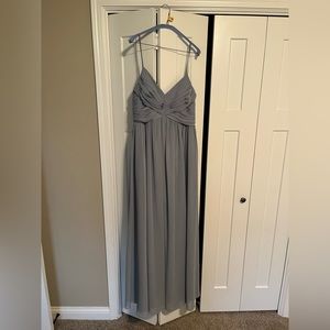 Dusty Blue Azazie Bridesmaid Dress